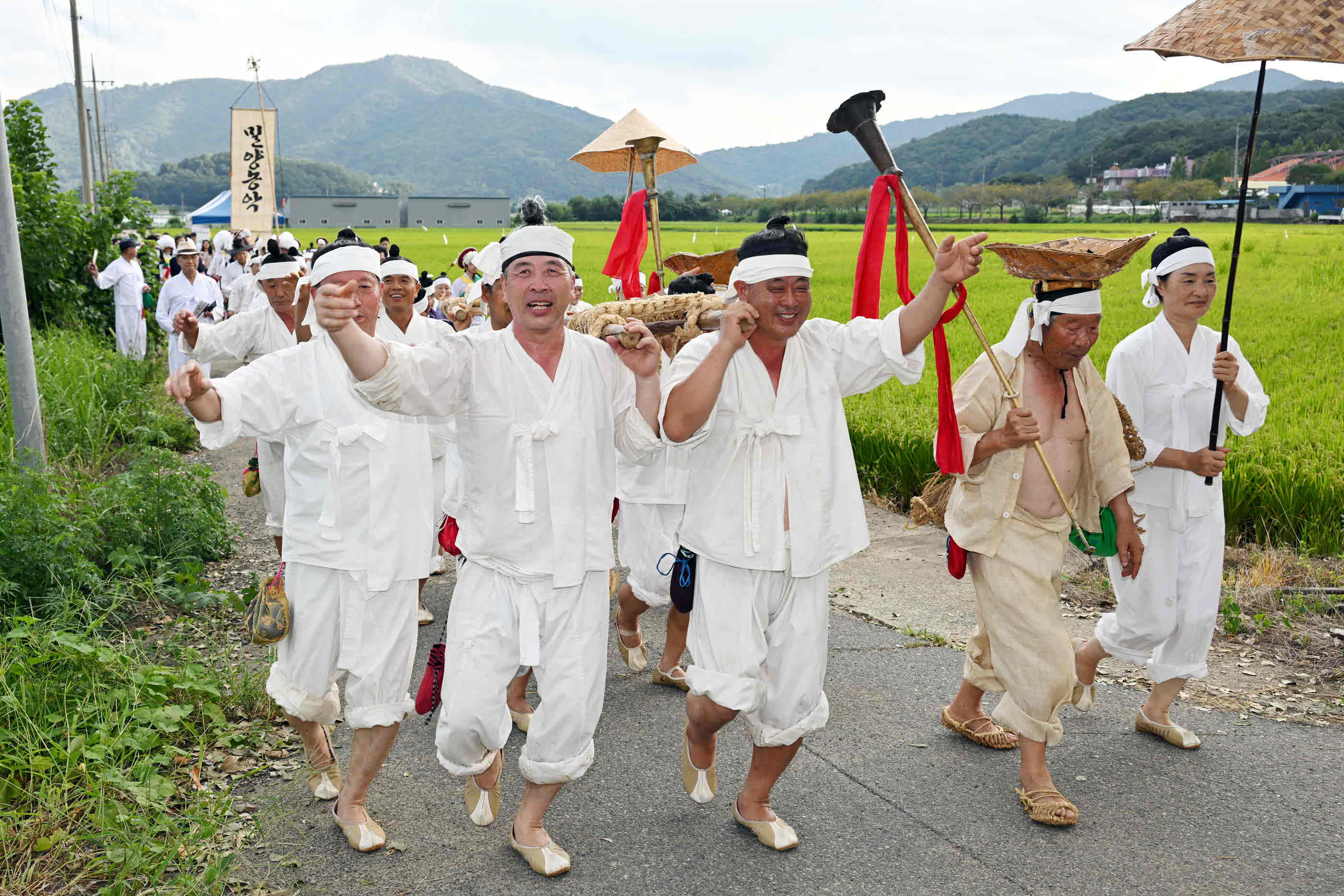 밀양시, '2025 백중마을 축제' 성황리 개최