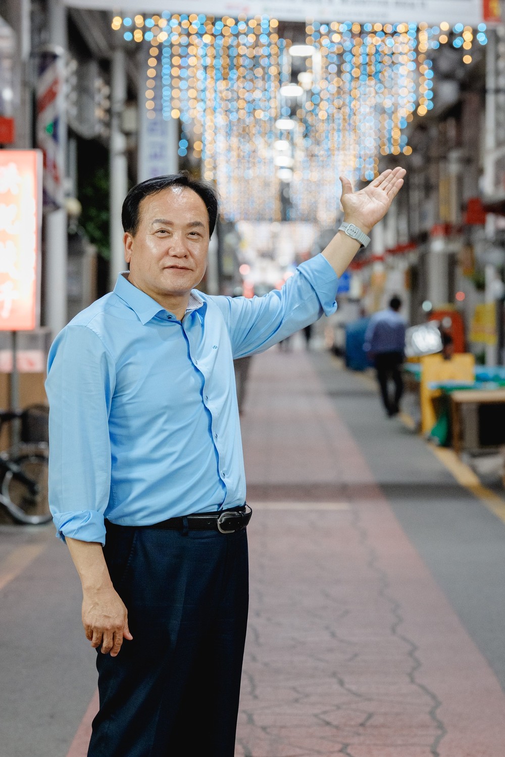 오산시, 오색시장 안전·경관조명 점등식 개최