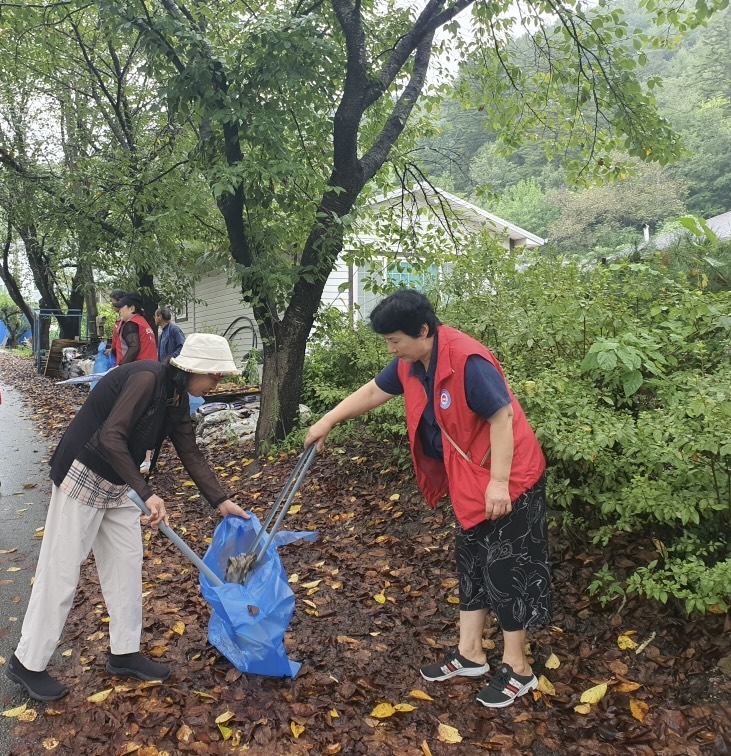 김천시 부항면, 추석맞이 환경정비 실시