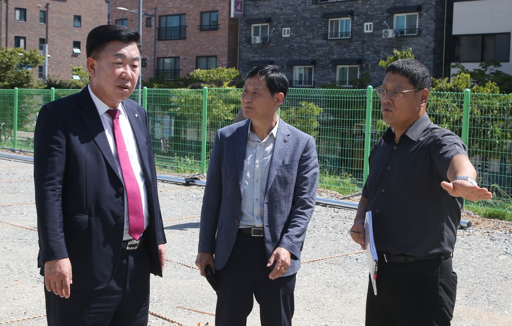 청주시, 오송바이오폴리스 공한지 임시주차장 조성 완료