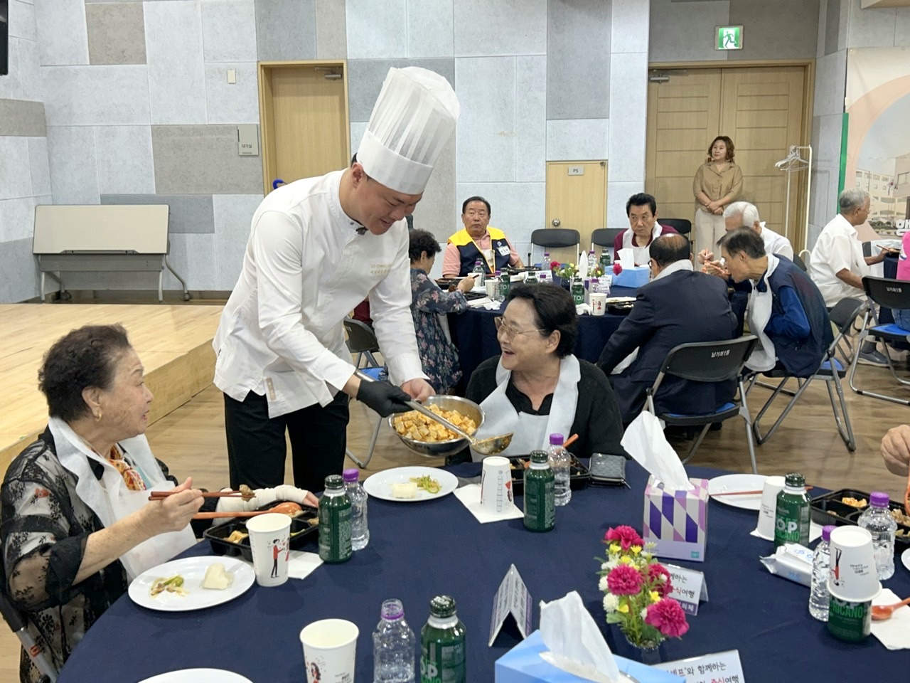 여민 셰프 서대문구 남가좌1동 어르신들 위해 고품격 중식 대접