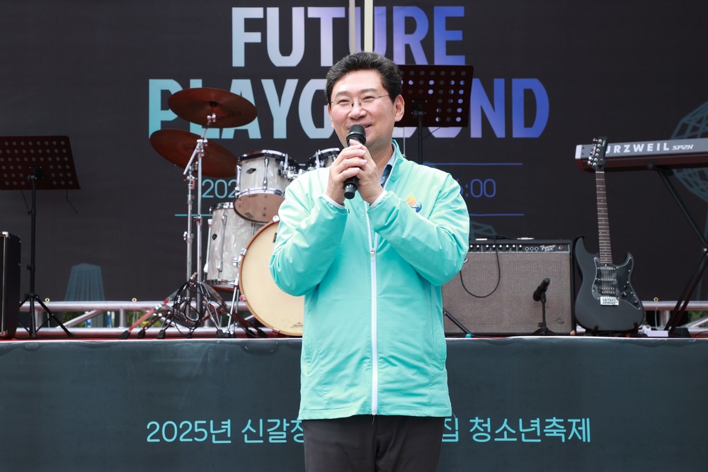 이상일 용인특례시장, ‘신갈청소년축제’ 참석