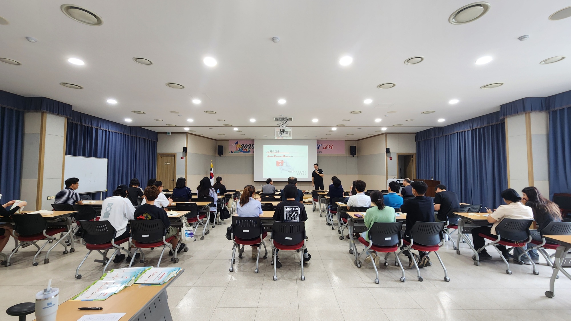 단양군보건의료원, 생명을 살리는 4분의 기적 ‘심폐소생술 등 응급처치 교육’ 실시