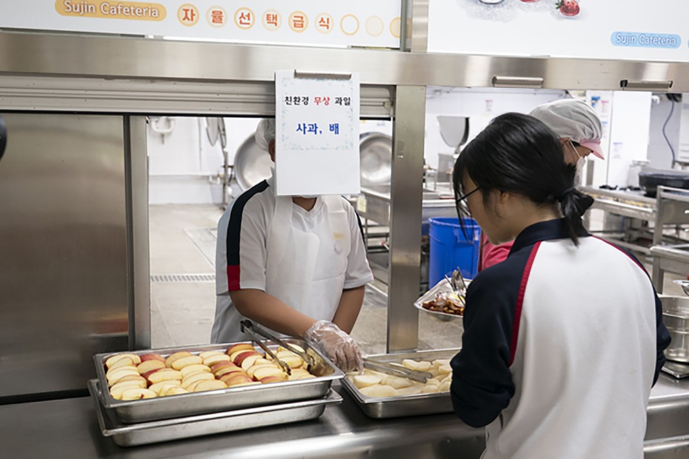 성남시, 초·중·고교 전면 ‘친환경 과일 학교급식 지원사업’ 본격 시행