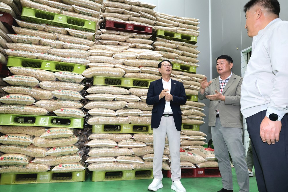 괴산군, 파주 장단콩 브랜드 파워 견학...농가 소득향상 방안 모색