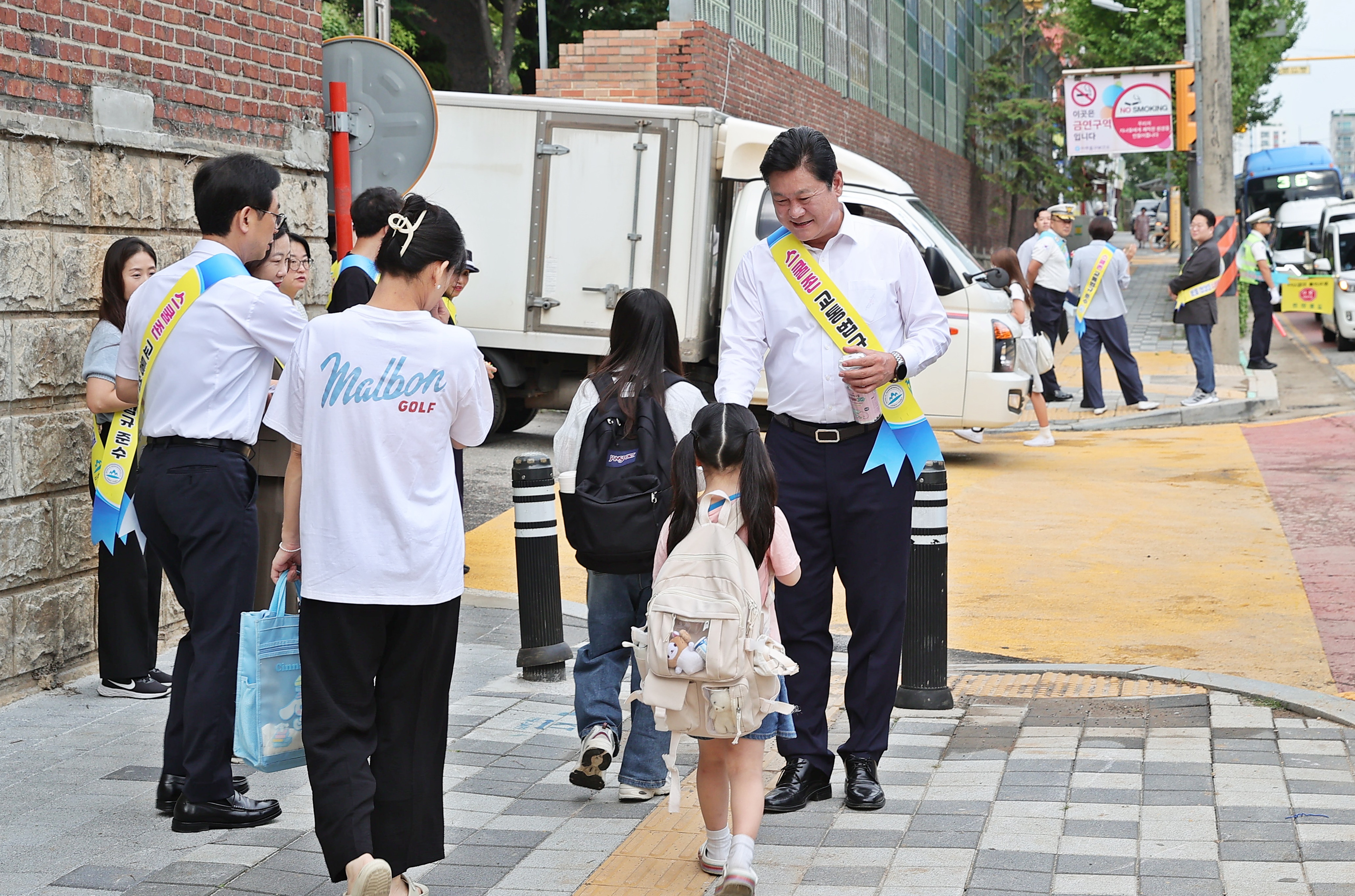미추홀구, 용일초·도화초에서 ‘어린이 교통안전 캠페인’ 펼쳐
