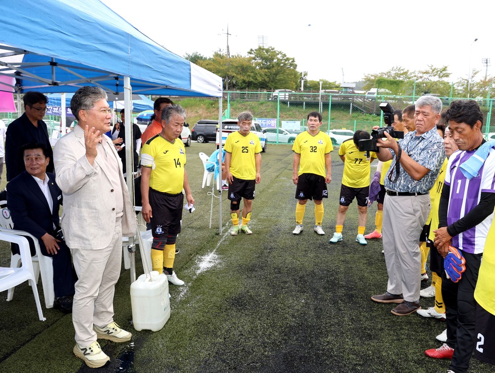 영광군, 제4회 전라남도지사배 전국실버동호인 축구대회 성료