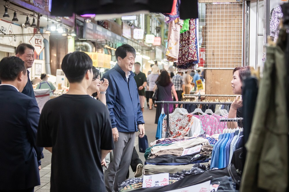 인천 서구, 추석 명절맞이 전통시장 방문