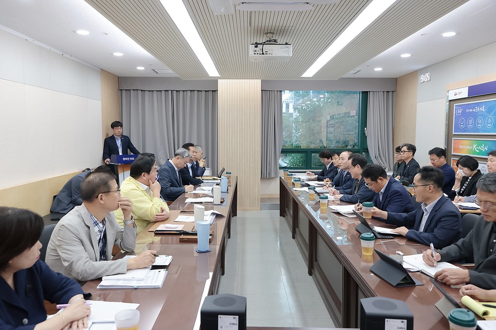 시흥시, 중대재해 예방 안전점검 회의 열어
