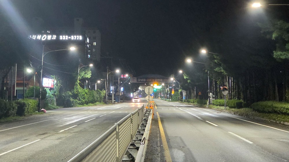 창녕군, 추석 연휴 대비 가로등·보안등 야간 순찰 실시
