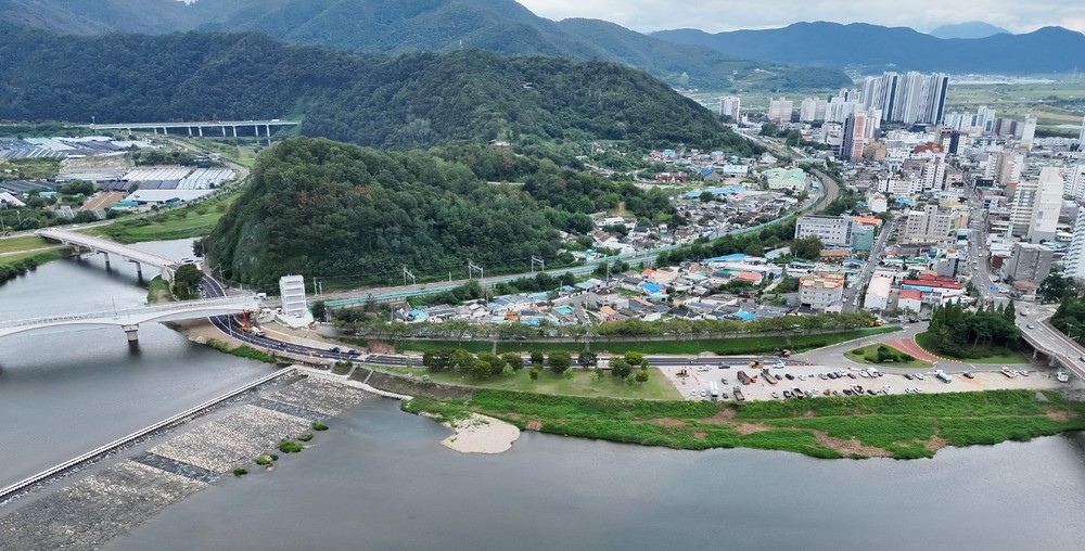 밀양시, 가곡동-용평동 잇는 용평2교 및 접속도로 개통