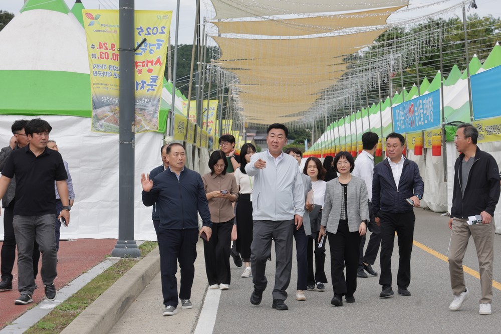 청주시, 2025 청원생명축제 준비‘이상 무’