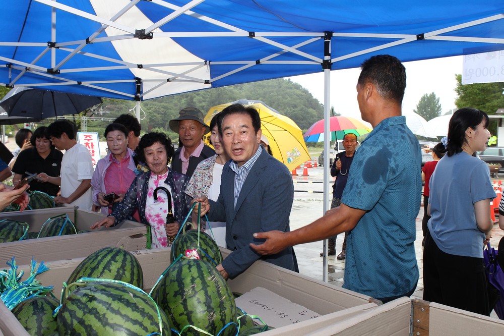 진천군, 생거진천 농특산물 직거래 장터 운영
