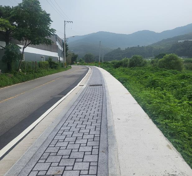 보행친화도시 파주, 보도 설치 12건 완료