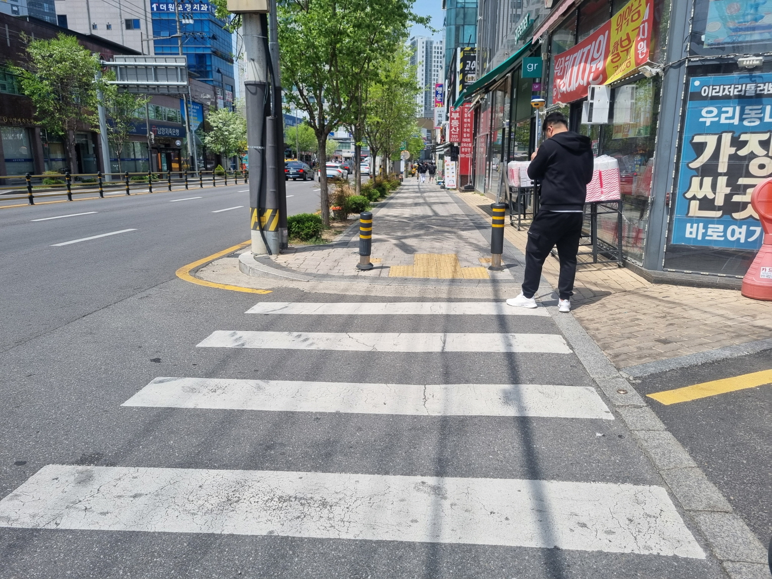 시민 안전 강화… 구리시, 수택동 교차로 교통안전 시설 정비