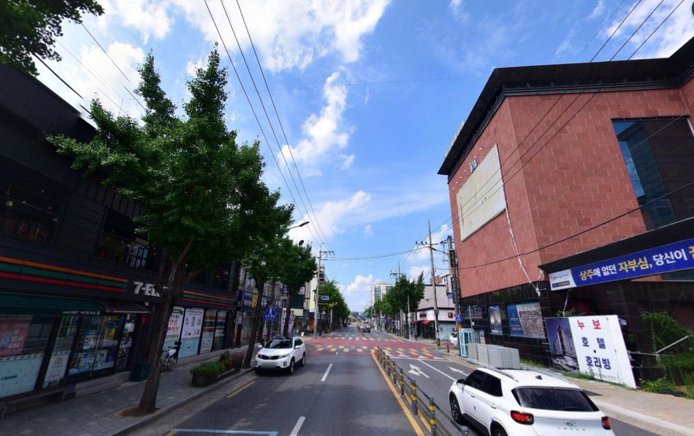 상주시, 시가지 가공전선로 지중화사업 완료