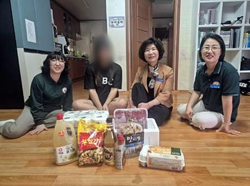 장흥군, 추석 앞두고 드림스타트 가족에 따뜻한 마음 전해