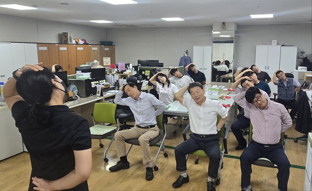 울산 북구시설관리공단, 근로자 건강 위한 '건강 스트레칭 프로그램 플러스(건스프+)' 운영
