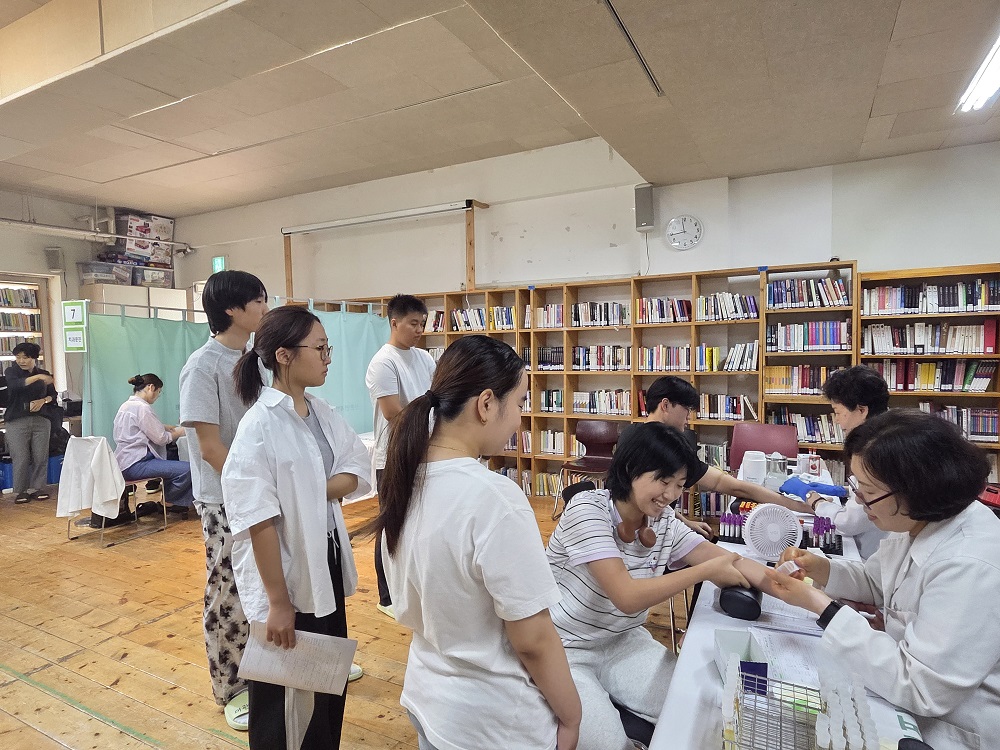 부천시, 학교 밖 청소년 단체 출장 건강검진으로 보편적 복지 실현 앞장