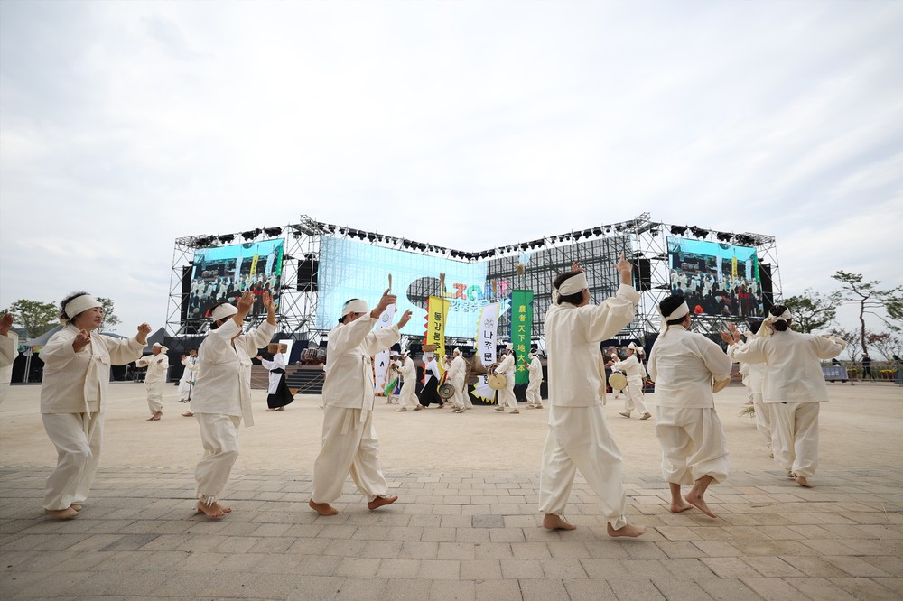 나주 전통문화 ‘동강봉추들노래’, 영산강축제서 시연
