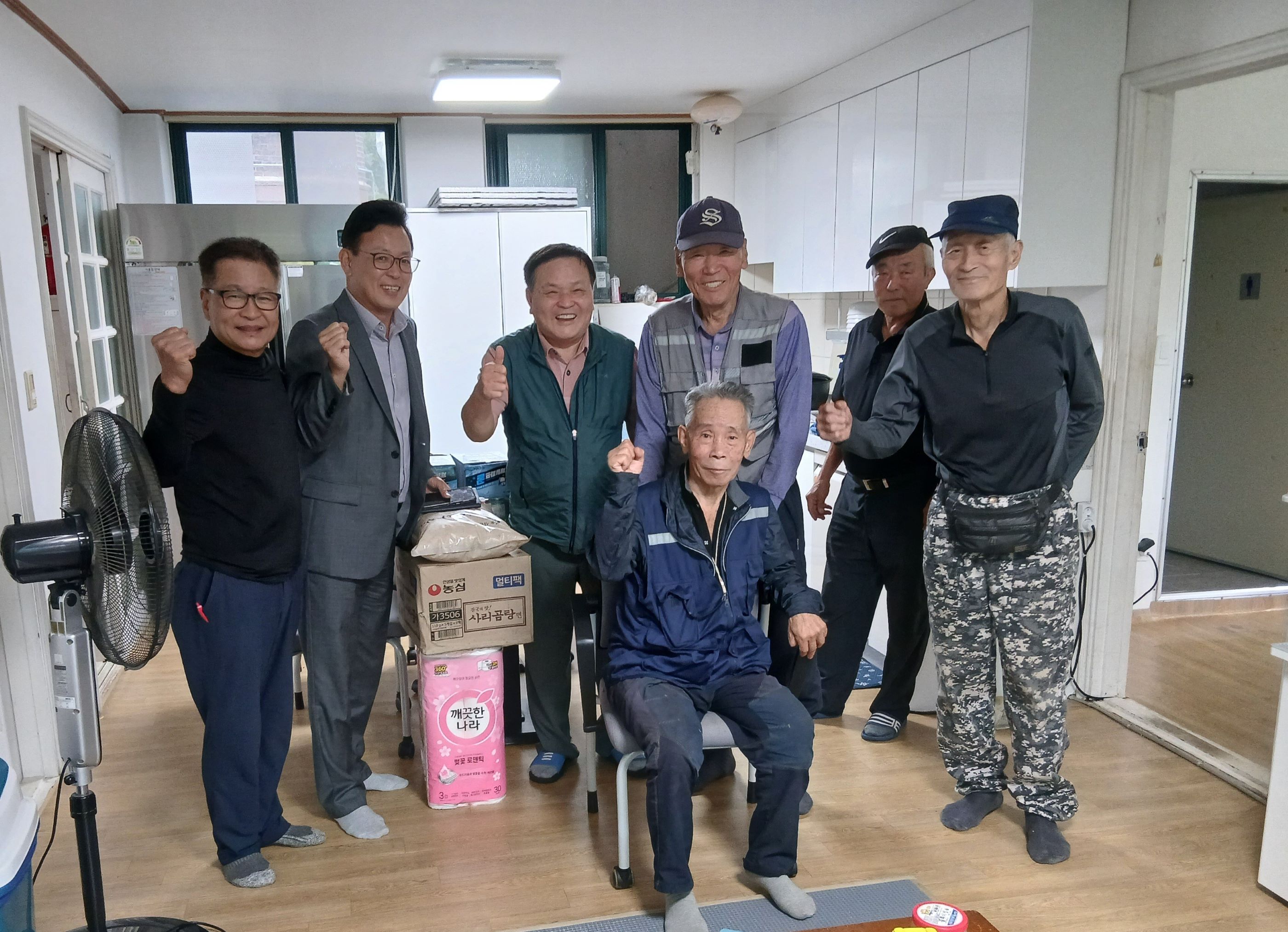가평군 상면, 추석맞이 복지시설 및 이재민 위문