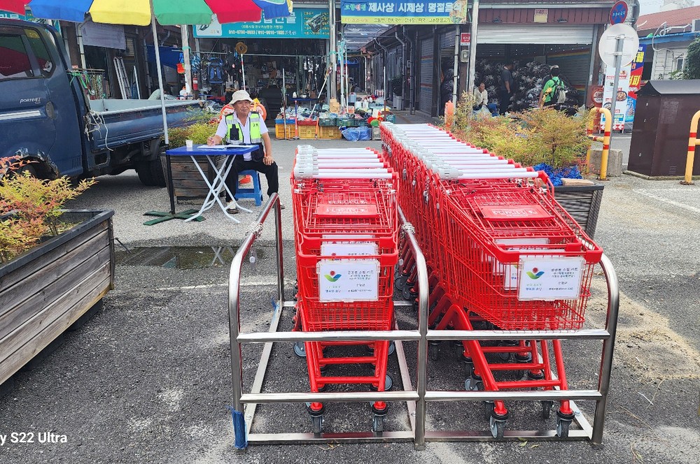 순창군, 전통시장 공공카트 대여 서비스 운영…시장 활력 기대