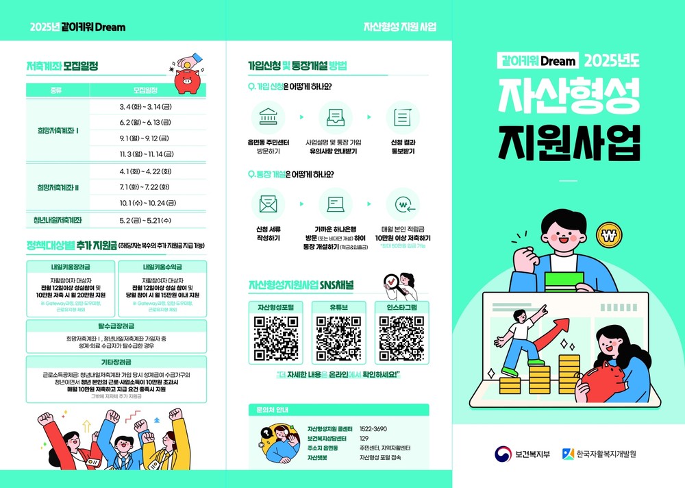 부여군, 희망저축계좌Ⅱ 가입자 3차 신규 모집