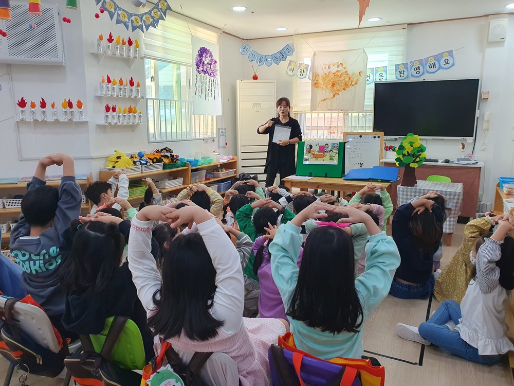 북구보건소, 아토피·천식 안심학교 아동 대상 예방교육 실시