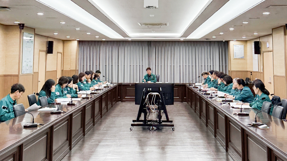 계양구, 국가정보자원관리원 화재 관련 긴급 대책회의 개최