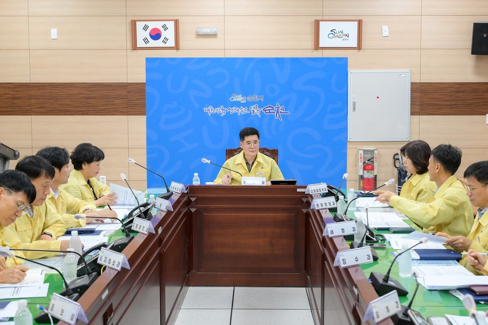 순천시, ‘국가정보자원관리원 화재’ 긴급 대책 회의 개최