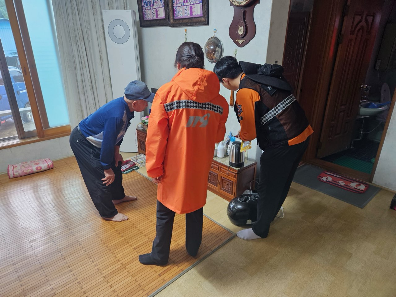 곡성군, 곡성소방서와 함께하는 희망복지기동서비스, 독거노인 가정 화재 예방에 앞장서