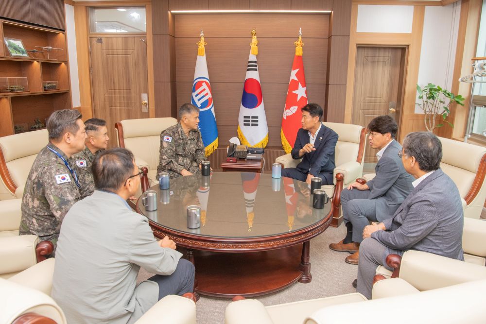 고성군, 육군 3군단과 지역상생협력 간담회 개최