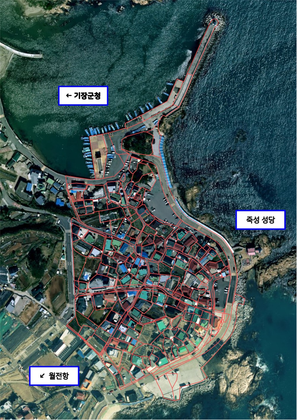 기장군, 죽성2지구 지적재조사 사업 완료