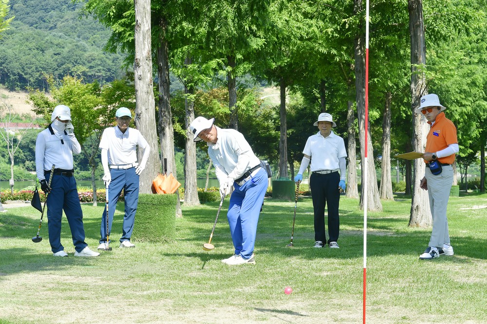 국내 최초 기저 질환자 대상 파크골프 대회 화천에서 개최