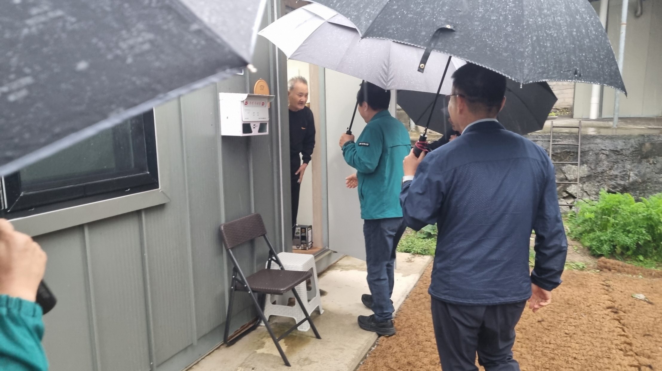 안동시, 명절 맞아 산불 이재민 위로 방문