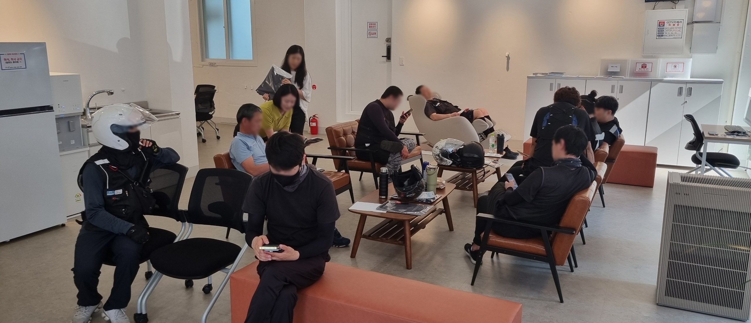 ‘충북 최초’ 청주시 이동노동자 쉼터, 하루 80여명 이용 호평