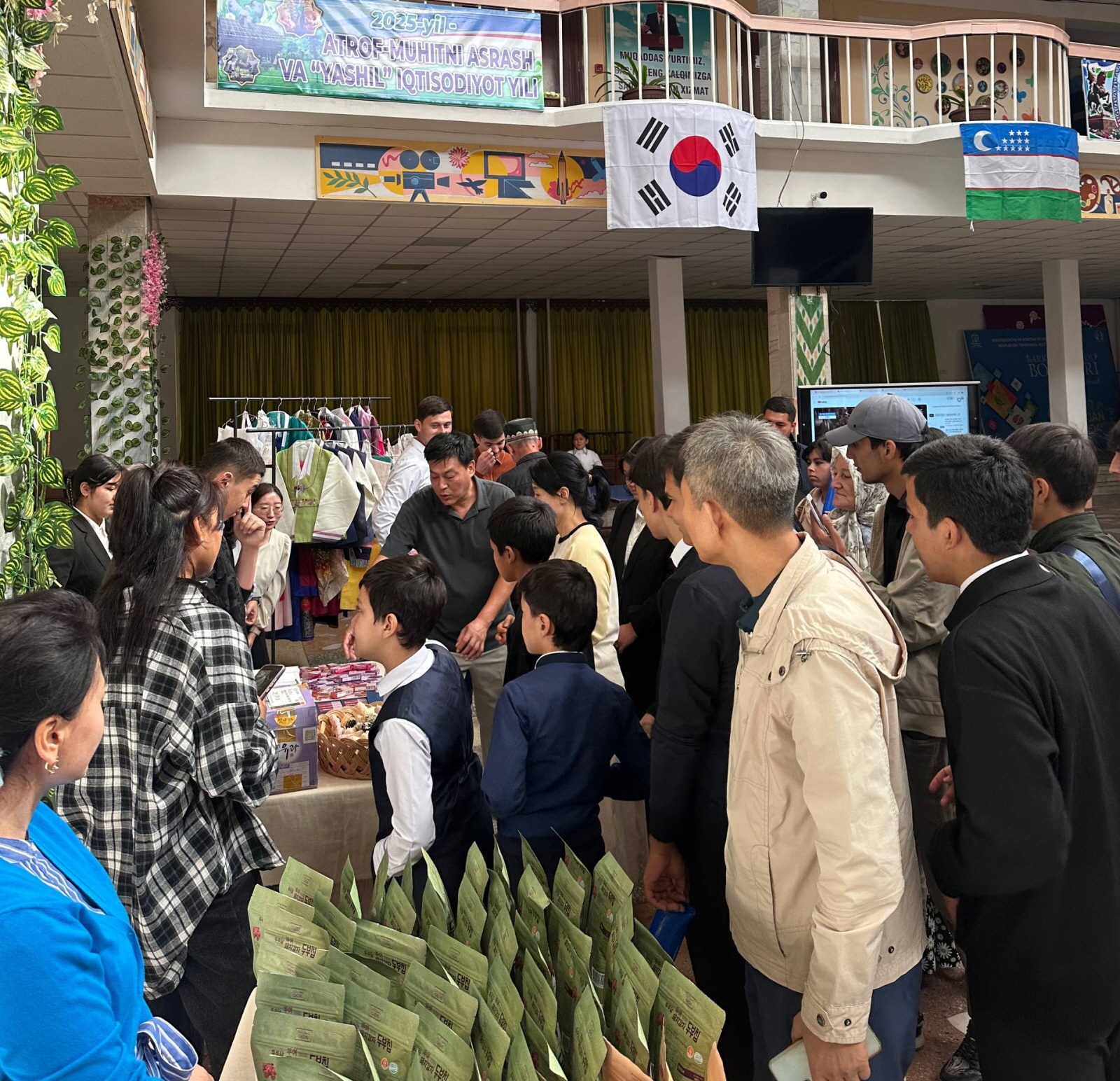 우즈베키스탄 나망간주, 굿뜨래 데이로 K-문화 및 음식 널리 알리다