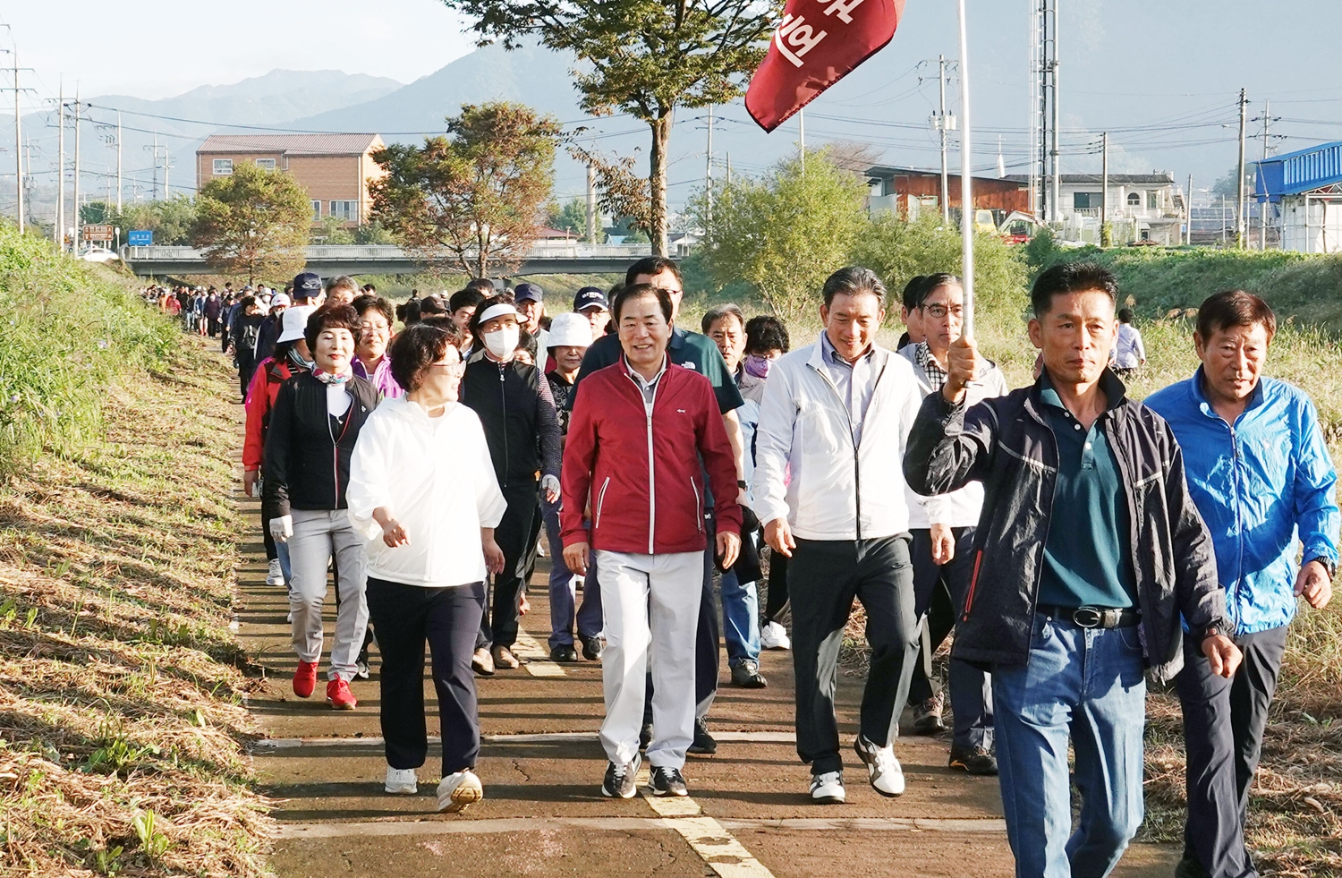 창녕군 도천면, 가족사랑 건강걷기 대회 개최