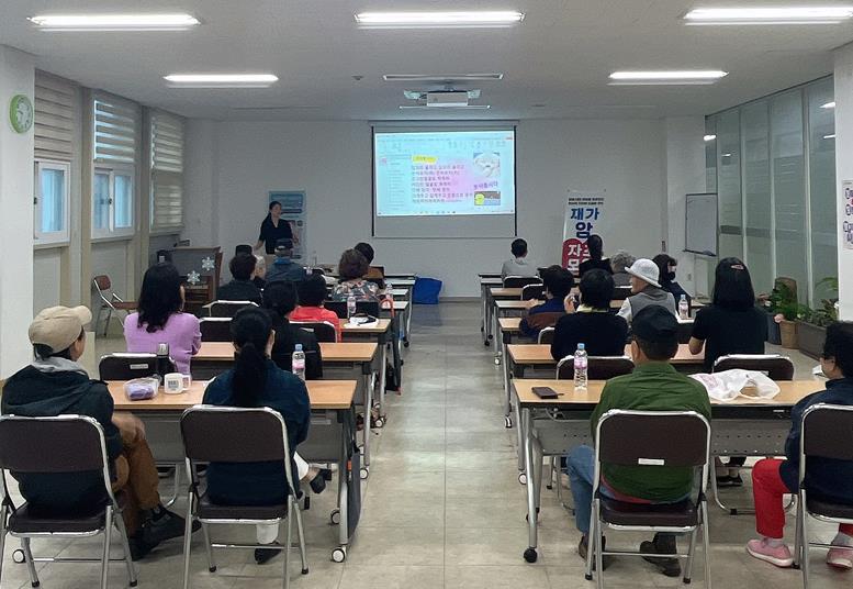청주시 흥덕보건소, 재가 암 자조모임 운영
