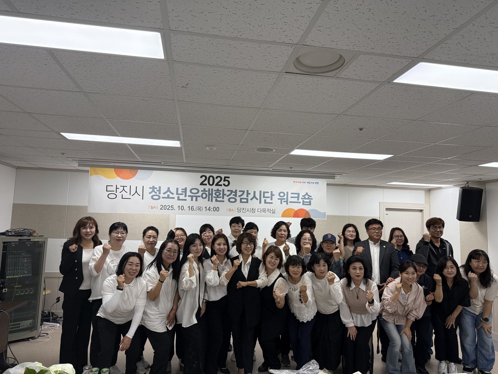 당진시, 2025년 청소년유해환경감시단 워크숍 개최