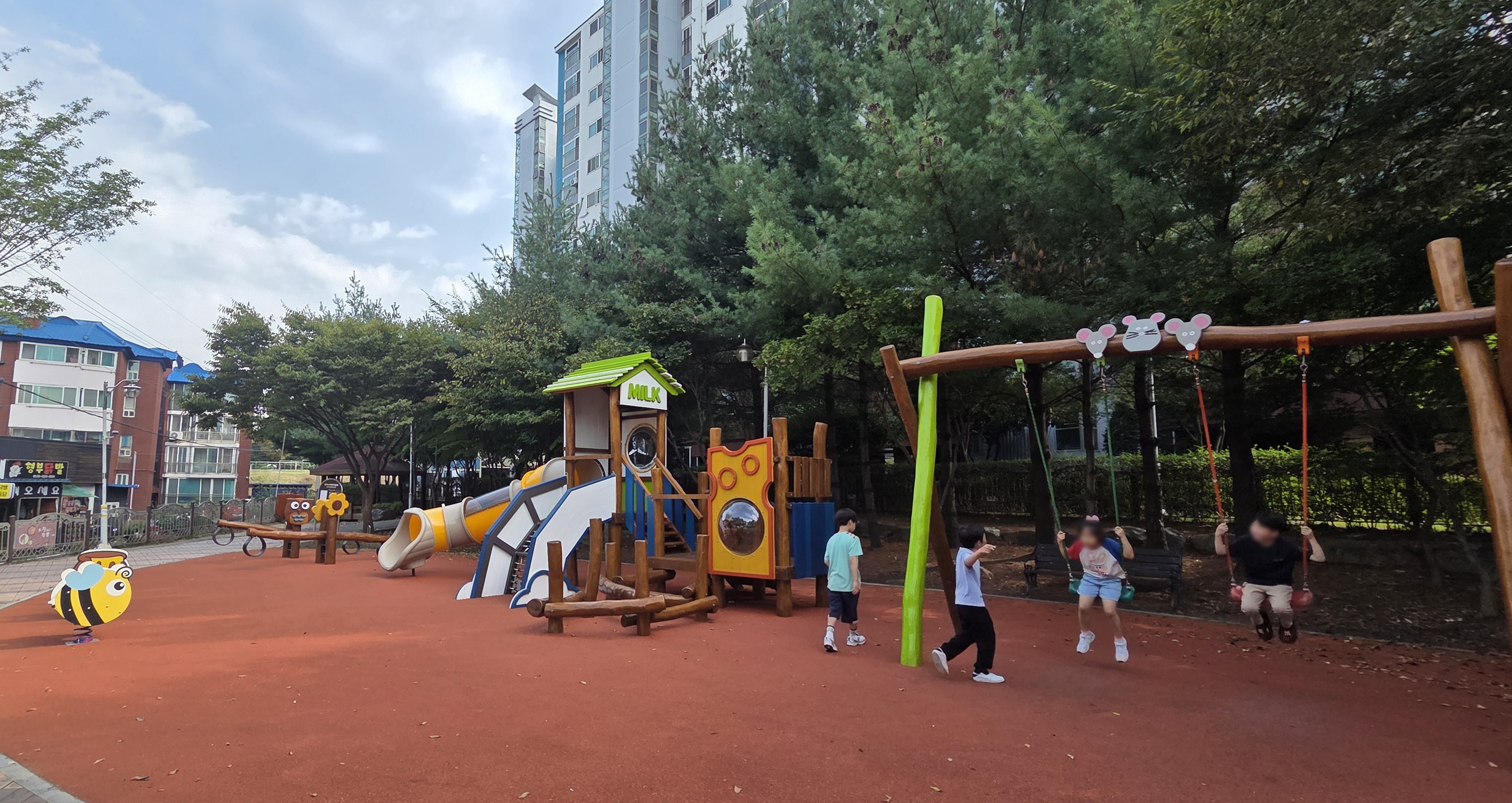 청주시, 강내면 은하수어린이공원 정비 완료
