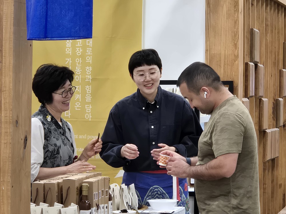 안동시농산물가공센터 생산 제품 해외 첫 수출