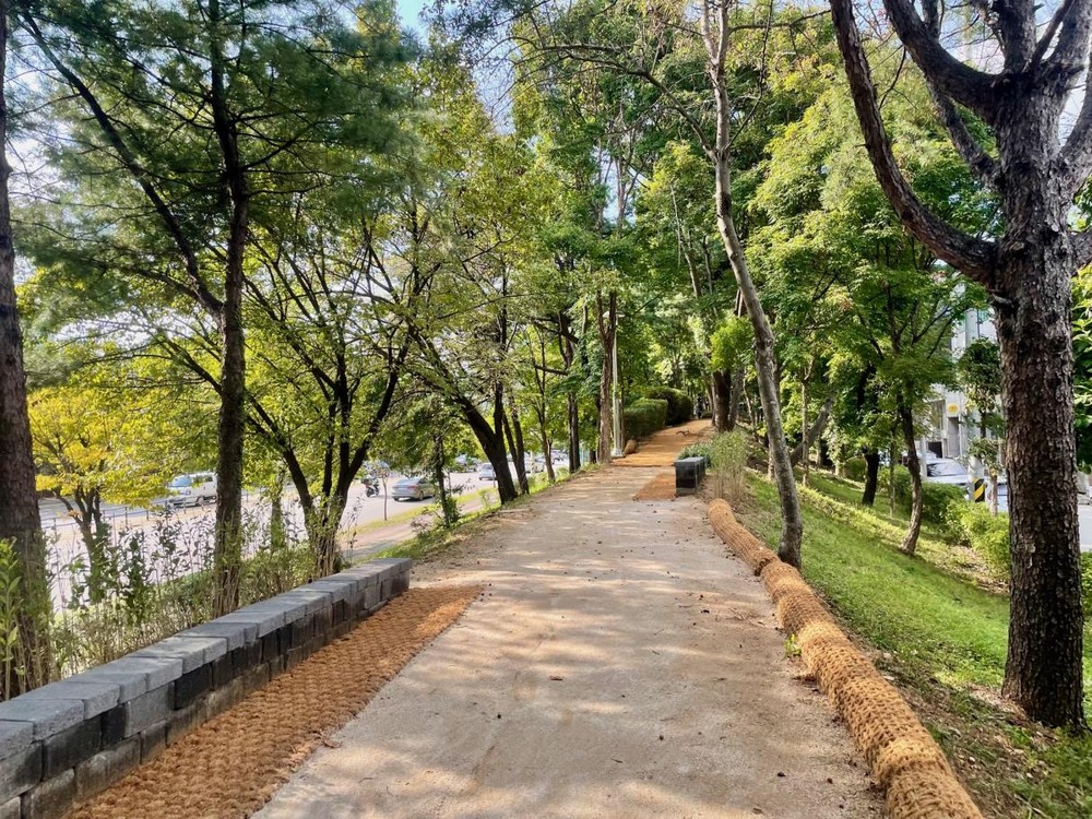발걸음마다 힐링… 청주시, 분평동 산책로 정비사업 완료