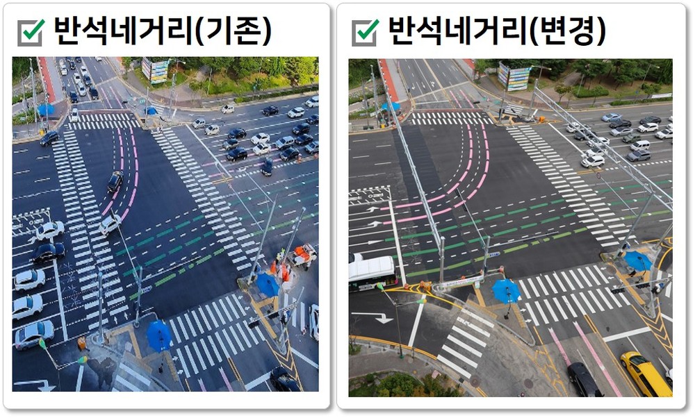 대전 서북부 상습정체구간 구조개선사업 3개 전략 사전대책만으로도 가시적 효과