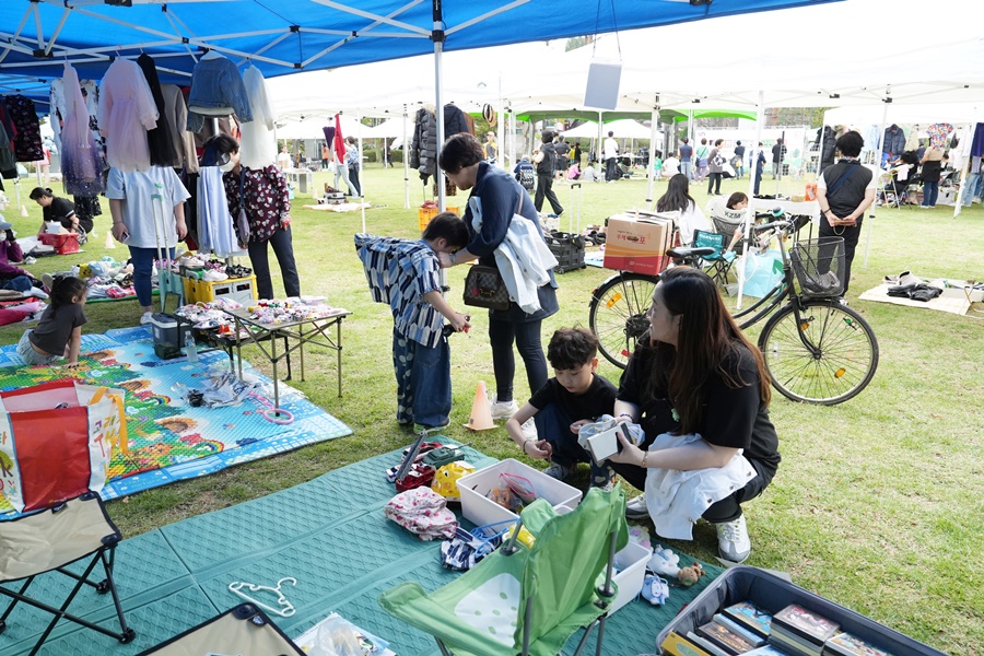 지속가능한 남구를 향한 발걸음, 「평화공원 자원순환 그린마켓」개최