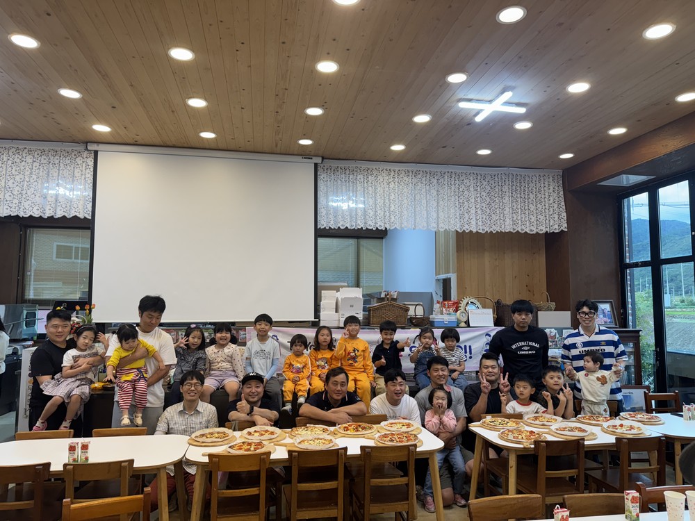 통영 아빠단과 자녀들이 함께하는 딸기피자 만들기 체험활동