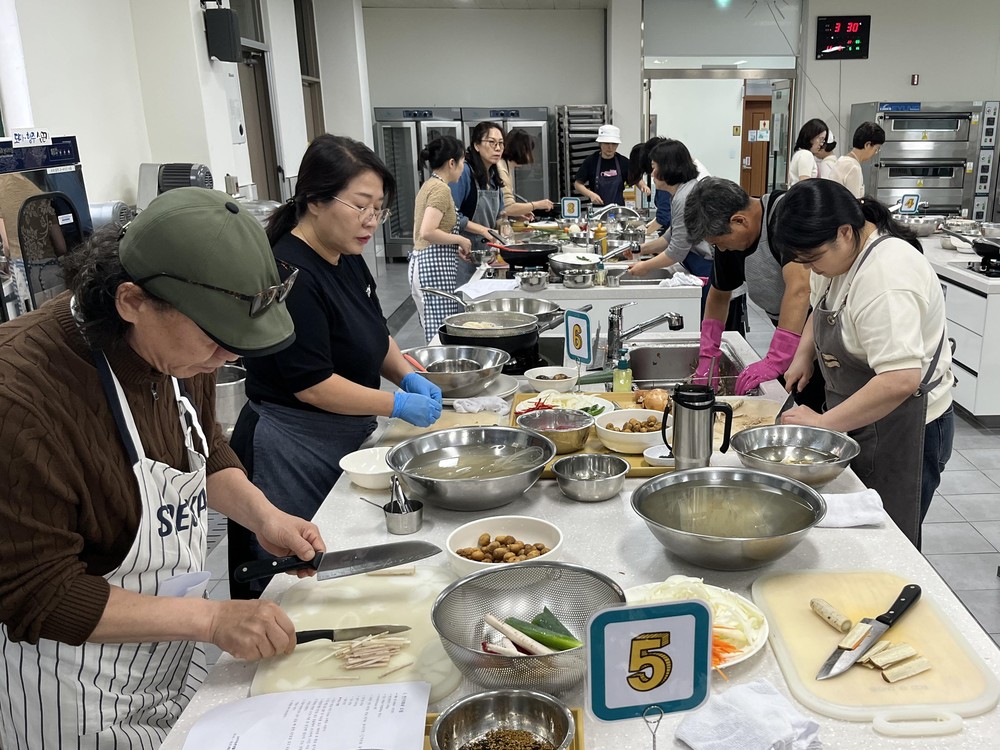 계룡시, ‘제철 가을 밑반찬’ 교육과정 성료