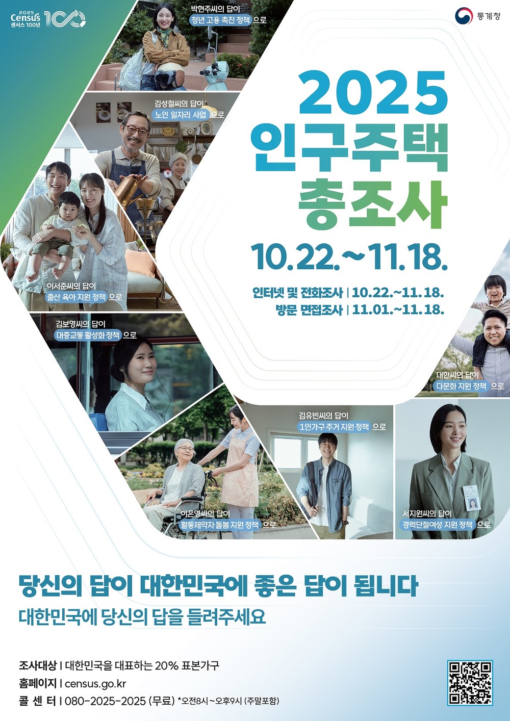 군포시, 22일부터 ‘2025 인구주택총조사’ 실시