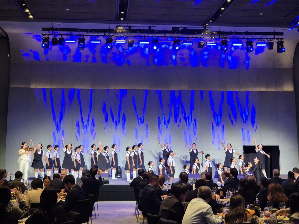 계양구립소년소녀합창단, APEC 구조개혁장관회의 환영 무대 빛내