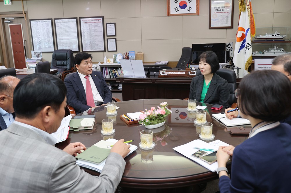 국가데이터처 통계서비스국장, 옹진군 방문